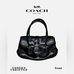 Coach Smaller Hampton Soho Buckle Flap Satchel